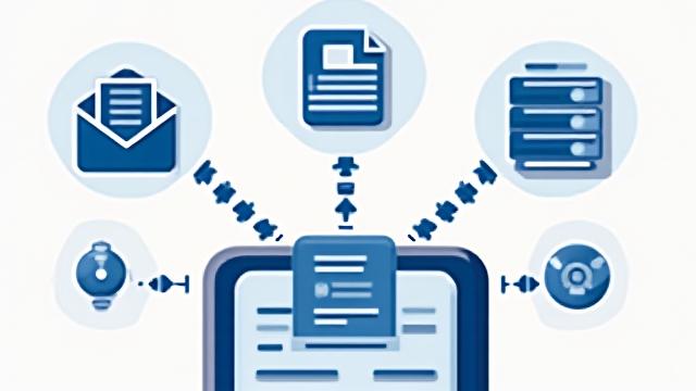 Ilustración de automatización de flujos de trabajo